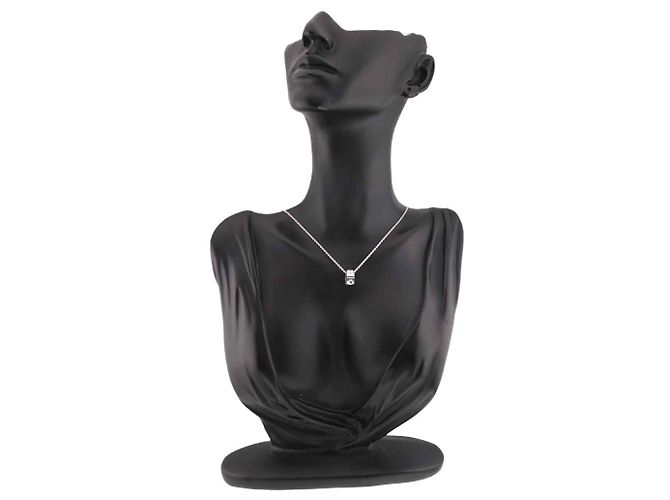 Colar com Pendente Empreinte Louis Vuitton em Ouro Branco 18K - vista 7