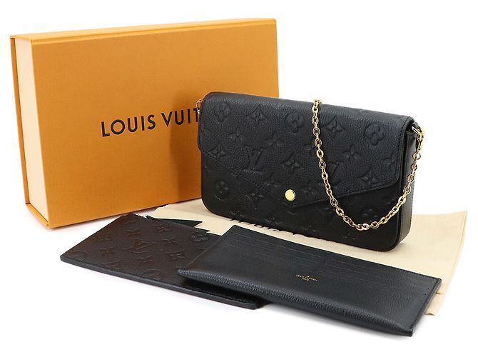 Louis Vuitton Monogram Empreinte Pochette Felicie Chain Wallet - vista 2