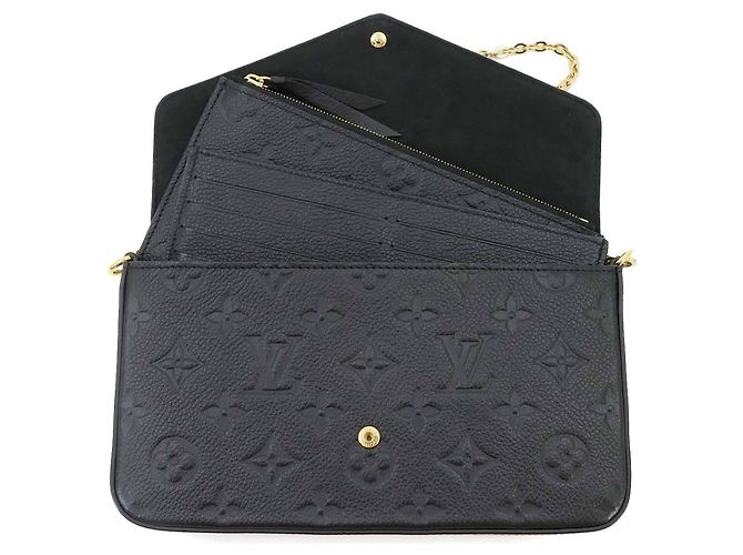 Louis Vuitton Monogram Empreinte Pochette Felicie Chain Wallet - vista 9