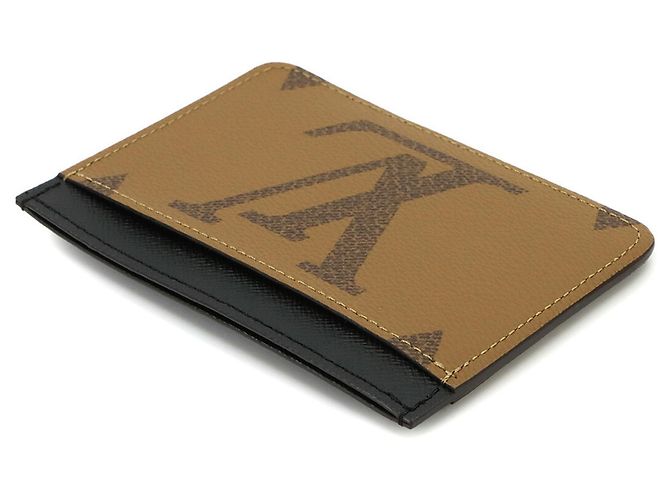 Louis Vuitton Monogram Giant Reverse Card Case - vista 6