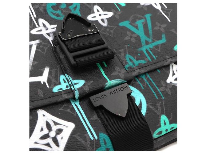 Bolso de hombro Archy Louis Vuitton Monogram Eclipse - vista 9