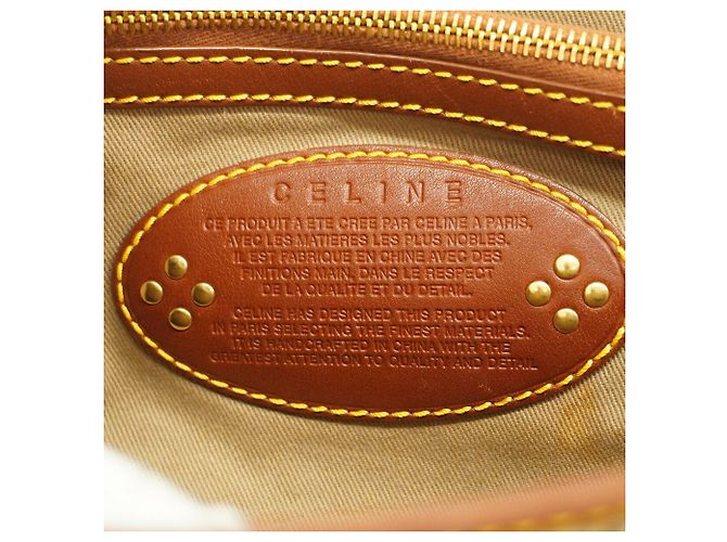 Céline Bolsa Celine Triomphe Canvas - vista 5