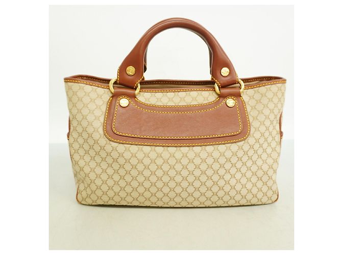 Céline Bolsa Celine Triomphe Canvas - vista 9