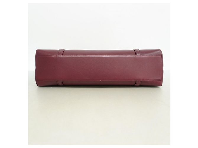 Borsa a tracolla Cartier in pelle Bordeaux - vista 3