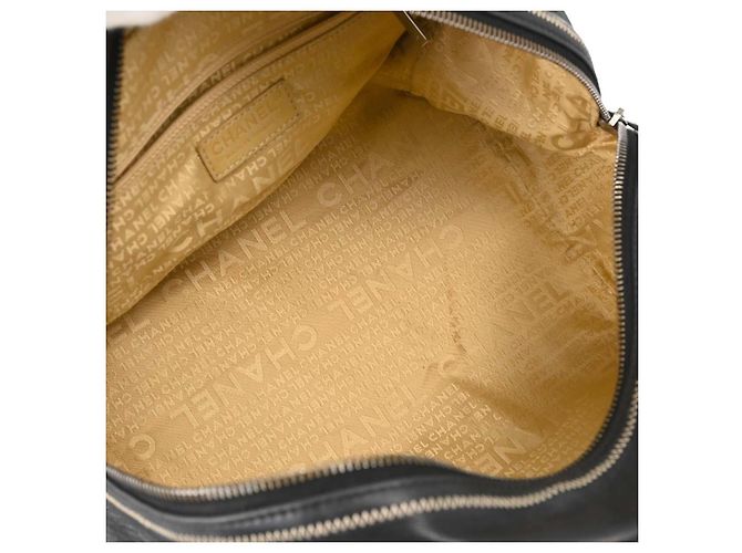 Chanel Vintage Bowler Lambskin Medium - vista 3