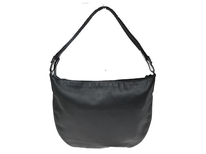 Gucci Vintage Web Half Moon Leather Large - Ansicht 2