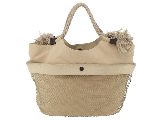 Chanel Camellia Flower Tote aus Canvas - Ansicht 2