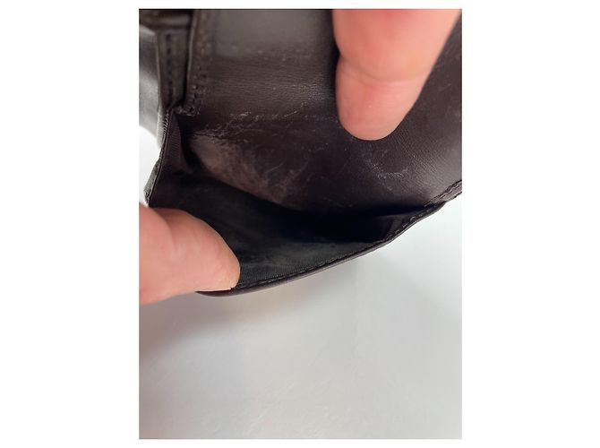 Portafoglio Gucci GG Monogram in pelle marrone scuro - vista 8