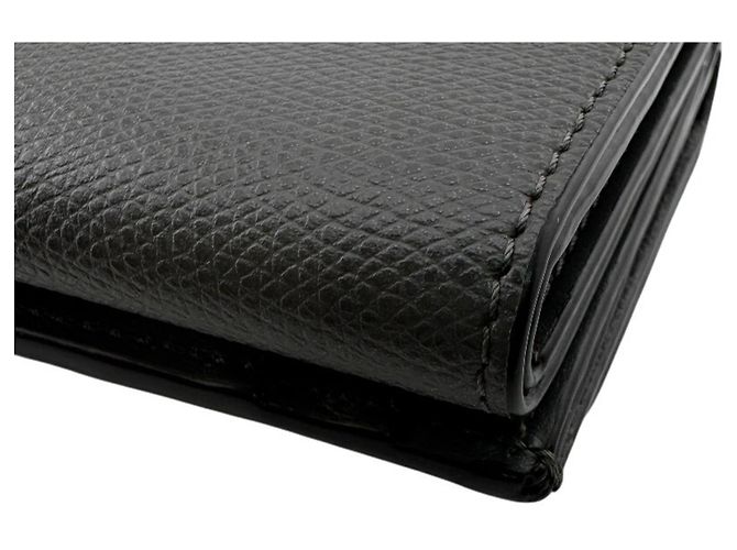 Fendi Auroch FF Leder Tri-fold Geldbörse - Ansicht 6