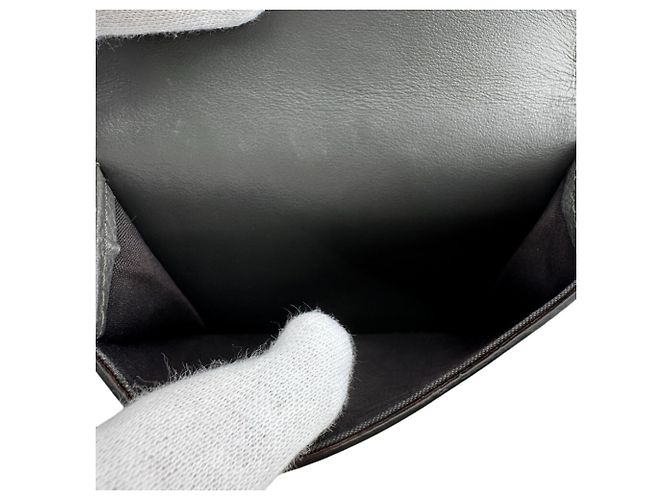 Fendi Auroch FF Leder Tri-fold Geldbörse - Ansicht 9