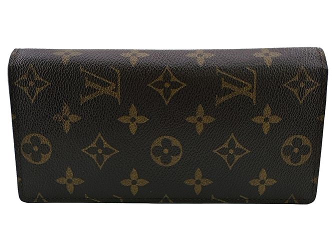 Louis Vuitton Portefeuille Brazza Monogram Leather Wallet - vista 2