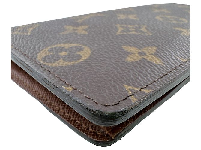 Louis Vuitton Portefeuille Brazza Monogram Leather Wallet - vista 3