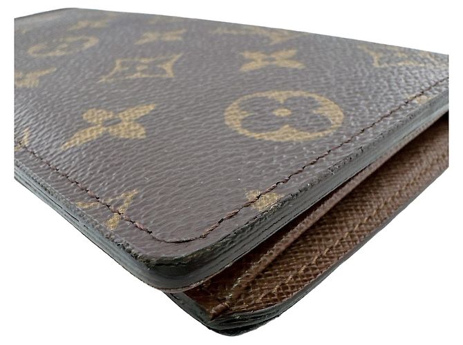 Louis Vuitton Portefeuille Brazza Monogram Leather Wallet - vista 4