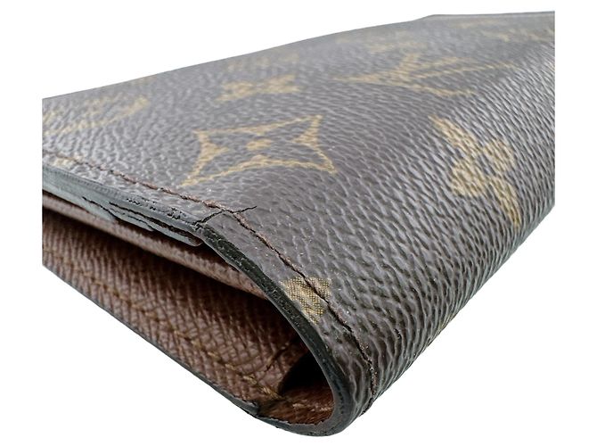 Louis Vuitton Portefeuille Brazza Monogram Leather Wallet - vista 5