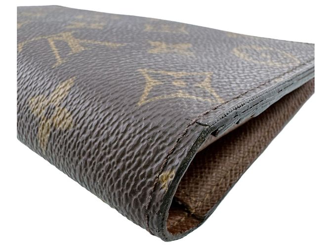 Louis Vuitton Portefeuille Brazza Monogram Leather Wallet - vista 6