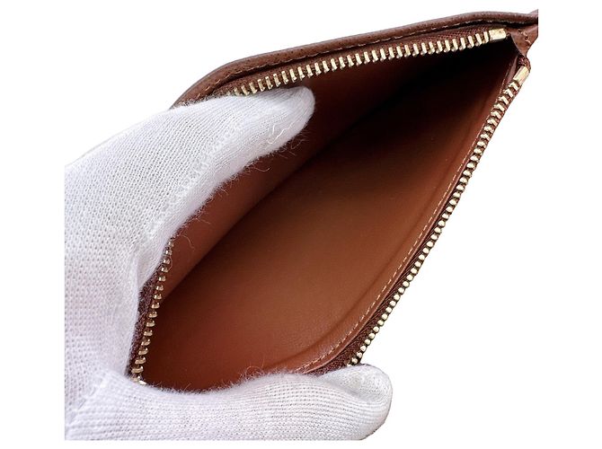 Louis Vuitton Portefeuille Brazza Monogram Leather Wallet - vista 8
