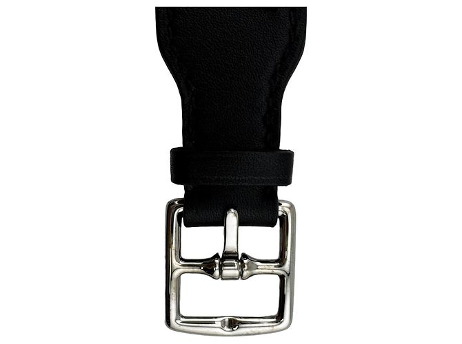 Hermès HERMES Etrivière Armband aus perforiertem Leder - Ansicht 3