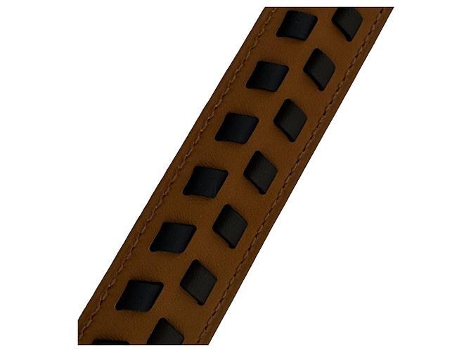 Hermès HERMES Etrivière Armband aus perforiertem Leder - Ansicht 7