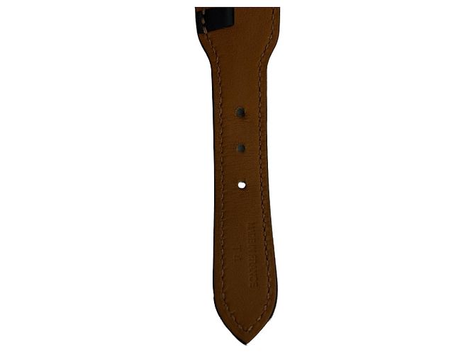 Hermès HERMES Etrivière Armband aus perforiertem Leder - Ansicht 8
