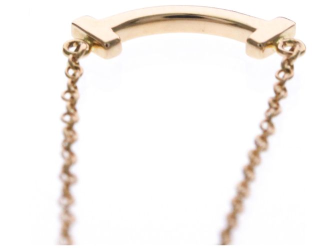 Tiffany & Co. T Smile Anhänger 18K Roségold Small - Ansicht 7