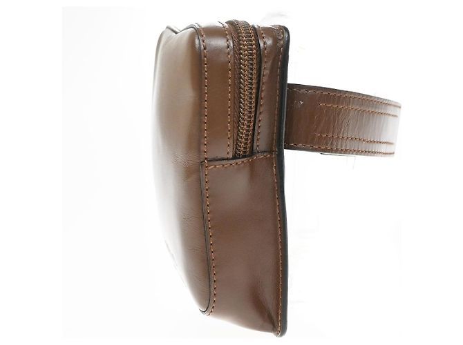 Prada Logo Pouch aus Leder - Ansicht 3