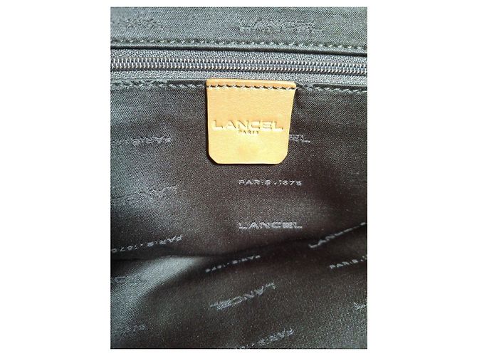 Bolsa Lancel em couro castanho - vista 11