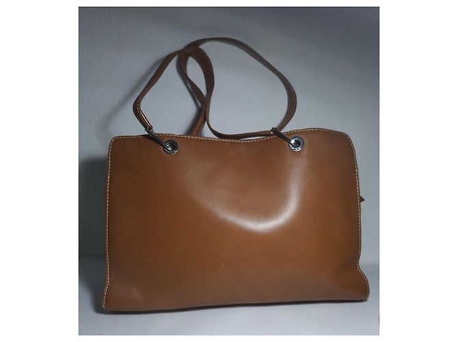 Bolsa Lancel em couro castanho - vista 5