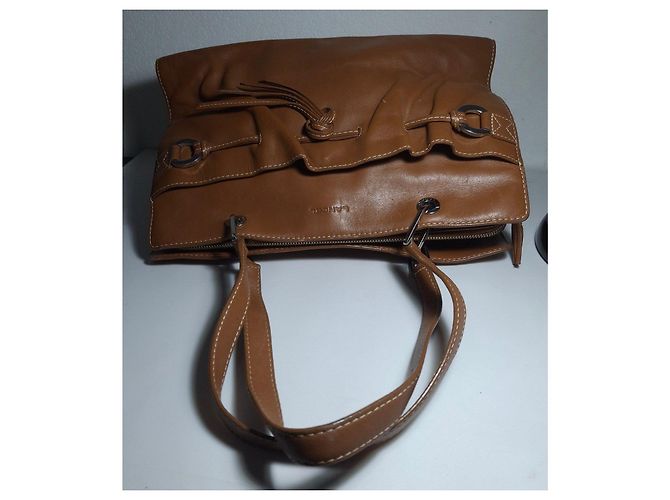 Bolsa Lancel em couro castanho - vista 7