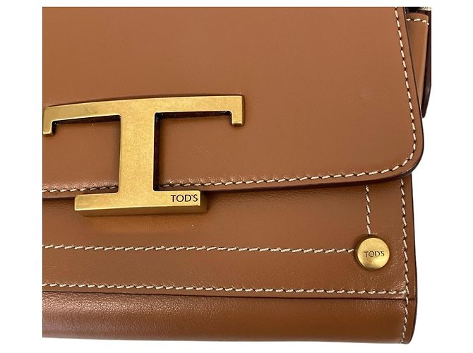 Borsa a tracolla mini in pelle T-Timeless di Tod's - vista 7