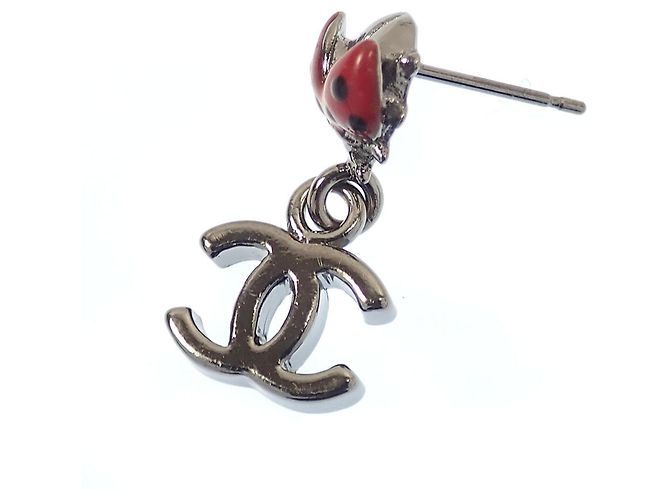 Orecchini a goccia Chanel Coco Mark Ladybug - vista 5