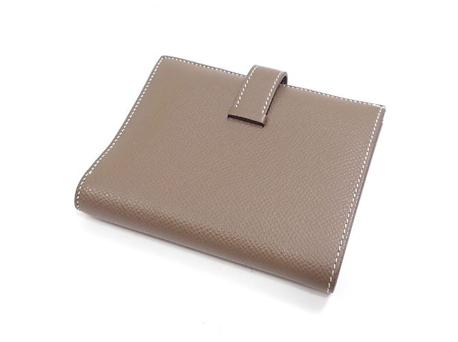Hermès Portafoglio bi-fold Hermes Bearn Compact - vista 2