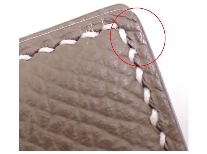 Hermès Portafoglio bi-fold Hermes Bearn Compact - vista 3
