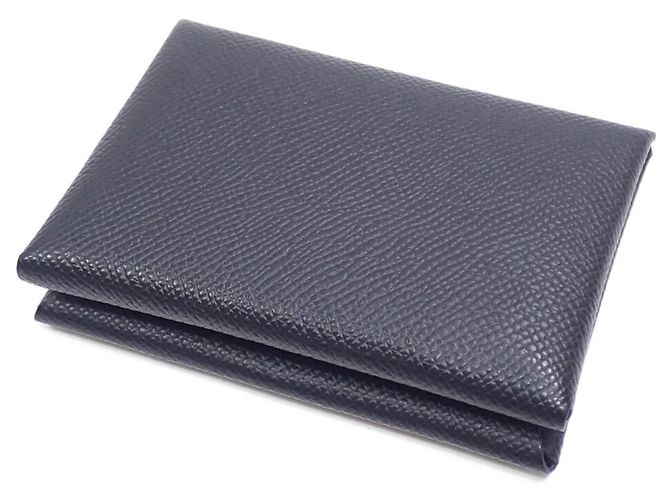 Hermès Portacarte bi-fold Hermes Calvi Duo - vista 2