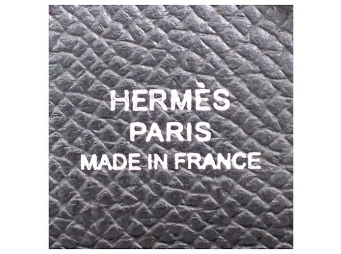 Hermès Portacarte bi-fold Hermes Calvi Duo - vista 5