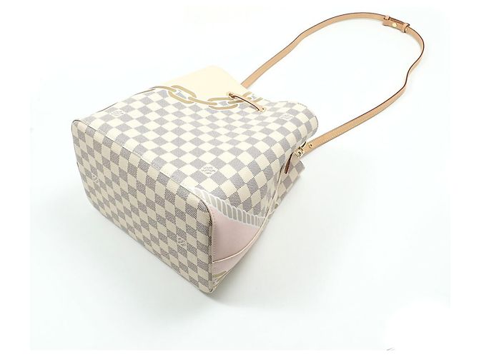 Néonoé Borsa a tracolla Louis Vuitton Damier Azur NeoNoe MM - vista 2
