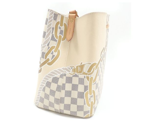 Néonoé Borsa a tracolla Louis Vuitton Damier Azur NeoNoe MM - vista 3