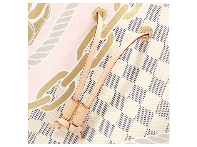 Néonoé Borsa a tracolla Louis Vuitton Damier Azur NeoNoe MM - vista 4