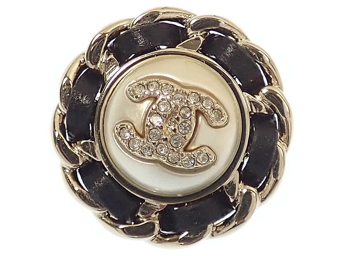 Pendientes Chanel de strass y perlas falsas - vista 2