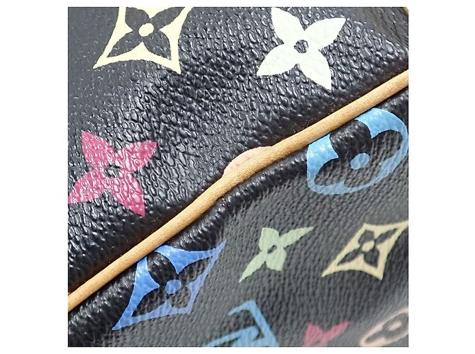 Borsa Louis Vuitton Monogram Multicolor Speedy 30 - vista 3