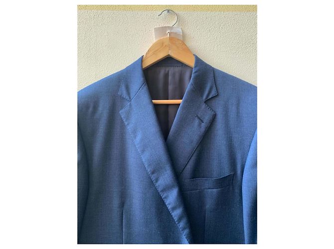 Ermenegildo Zegna Single-breasted blue jacket - view 10