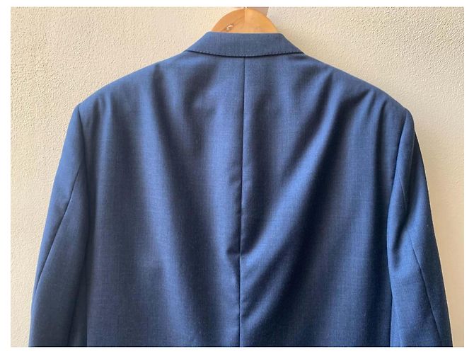 Ermenegildo Zegna Single-breasted blue jacket - view 15