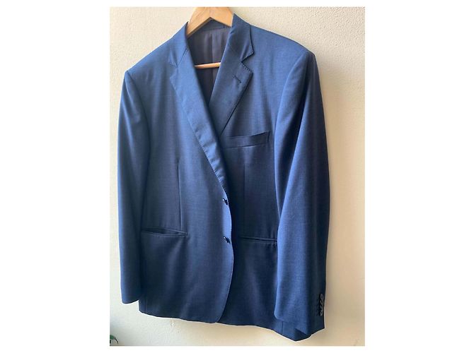 Ermenegildo Zegna Single-breasted blue jacket - view 17