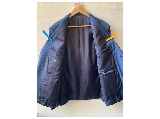 Ermenegildo Zegna Single-breasted blue jacket - view 2