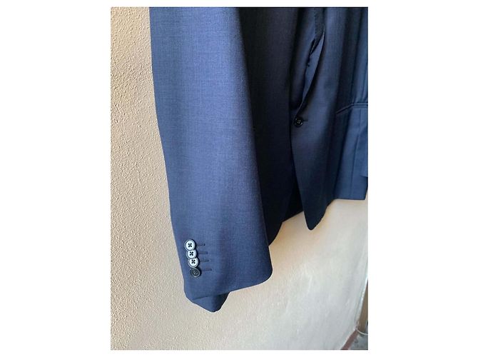 Ermenegildo Zegna Single-breasted blue jacket - view 8