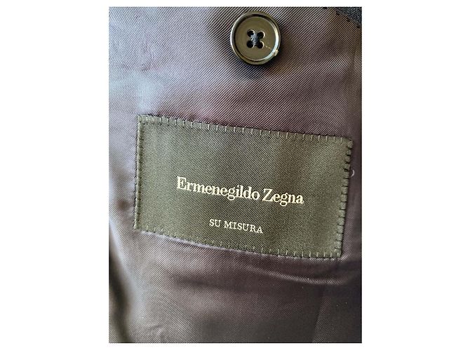 Ermenegildo Zegna Single-breasted blue jacket - view 9