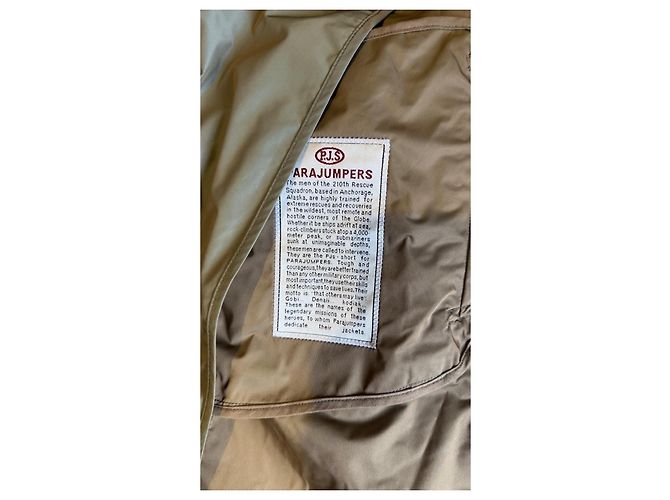 Parajumpers Trenchcoat Hellkhaki Größe M - Ansicht 6
