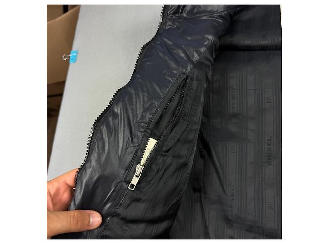 Gilet Puffer Diesel Nero da Donna Taglia XL - vista 8