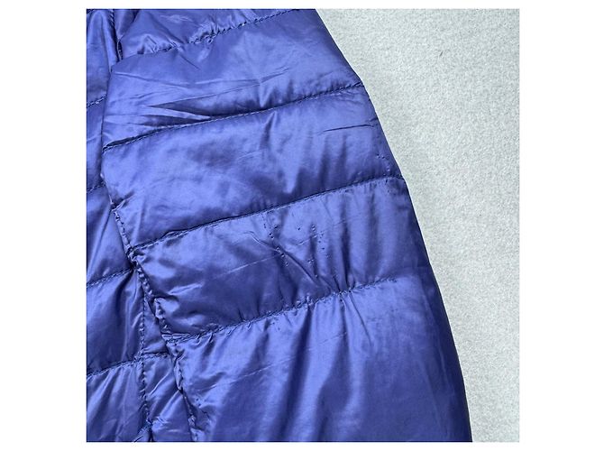 Chaqueta Blazer Ultraligera de Plumón Moncler Lisette Navy para Mujer Talla 1 / S - vista 11