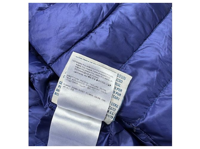 Chaqueta Blazer Ultraligera de Plumón Moncler Lisette Navy para Mujer Talla 1 / S - vista 18