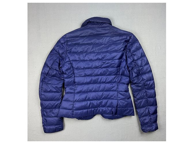 Chaqueta Blazer Ultraligera de Plumón Moncler Lisette Navy para Mujer Talla 1 / S - vista 3